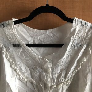 White Lacey Blouse
